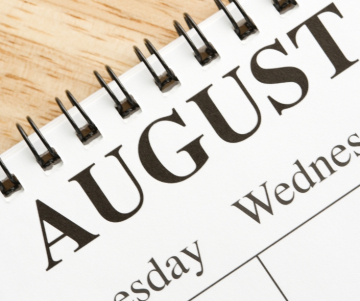 Calendario Agosto 2023 - Colombia